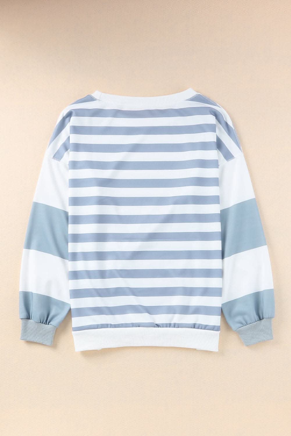 Sequin striped long sleeve top - Love Salve